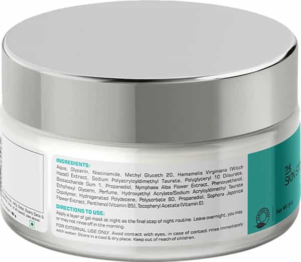 The Skin Story Hydrating Soothing Night Cream Gel Mask | Anti-Aging & Dry Skin Deep Moisturizer 50G