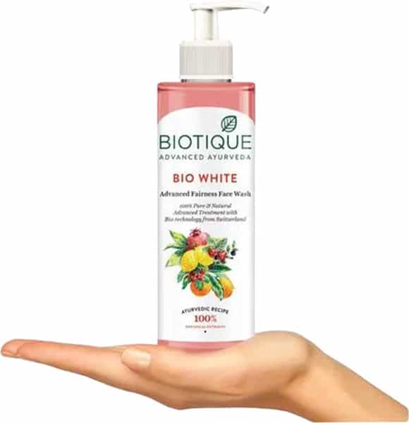 Biotique Bio White Advanced Fairness Facewash 200 Ml