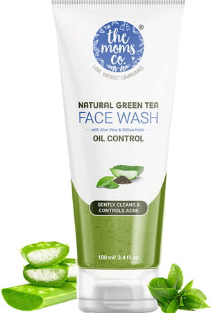 The Moms Co. Green Tea Face Wash 100 Ml (Without Mono Carton)