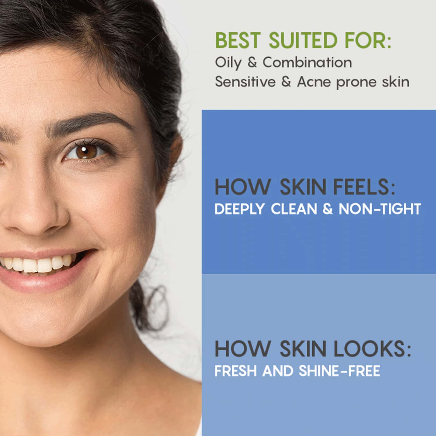 Buy THE MOMS CO. GREEN TEA FACE WASH 100 ML (WITHOUT MONO CARTON) Online & Get Upto 60 OFF at