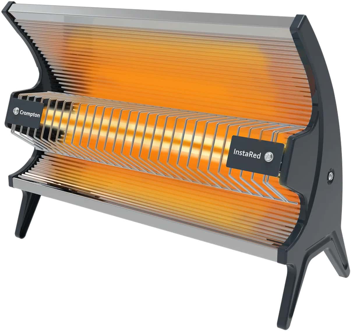 Crompton 1000 Watt Insta Red Radiant Room Heater With Ceramic Rod | Stainless Steel Reflector