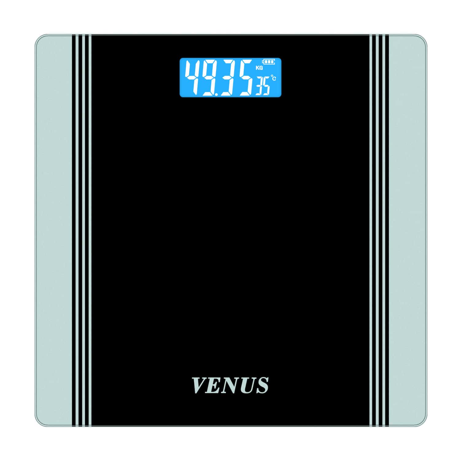 Venus (india) Electronic Digital Personal Bathroom Weight Machine | Upto 180kg | Eps-1199-new-silver