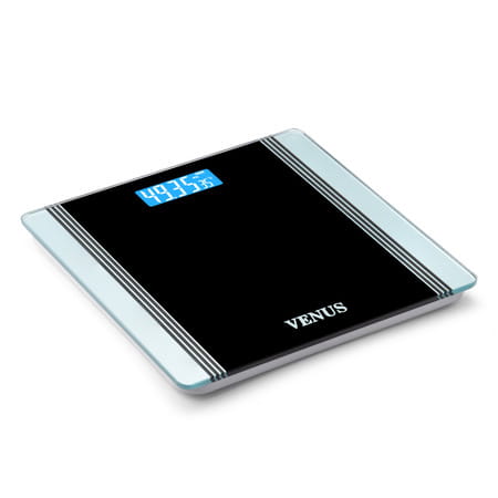 Venus (India) Electronic Digital Personal Bathroom Weight Machine | Upto 180kg | Eps-1199-New-Silver
