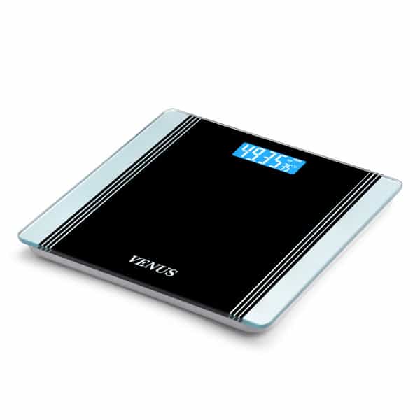 Venus (India) Electronic Digital Personal Bathroom Weight Machine | Upto 180Kg | Eps-1199-New-Silver