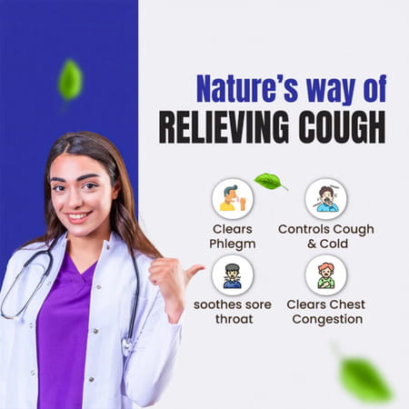 Cipzer Cough Treat Syrup 100ml | Supports Respiratory Health & Relief From Cough (Pack Of 1)