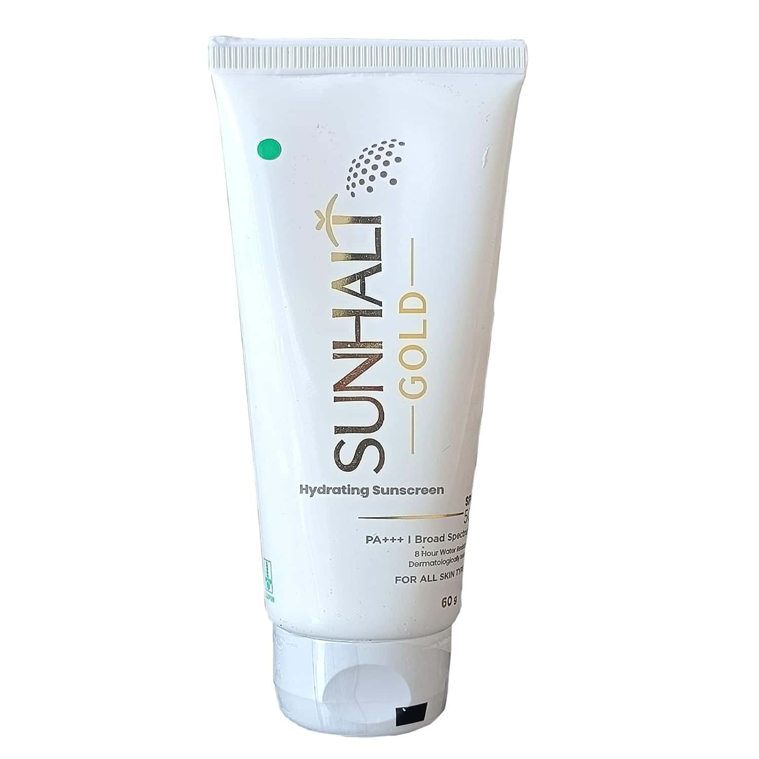 Sunhalt Gold Spf 50 Tube Of 60gm Hydrating Sunscreen