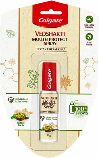 Colgate Vedshakti Mouth Protect Spray - 10Gm