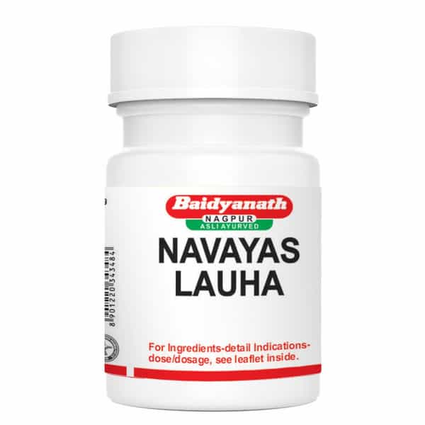 Baidyanath Asli Ayurved Navayas Lauha 40 Tablet (Pack Of 3)