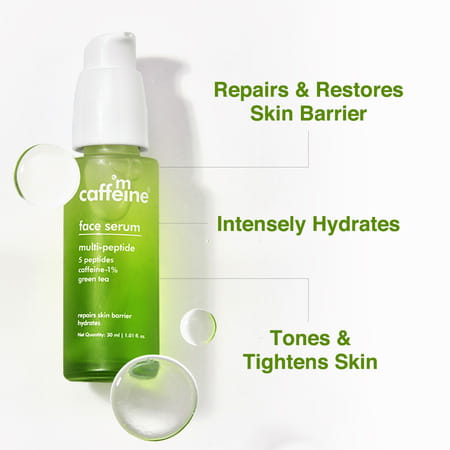 Mcaffeine Green Tea Face Serum With Multi-Peptides