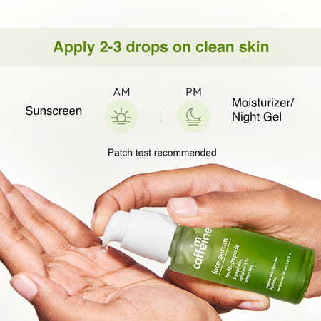 Mcaffeine Green Tea Face Serum With Multi-Peptides