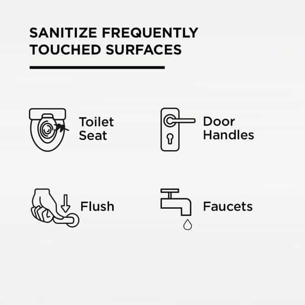 Pee Safe Toilet Seat Sanitizer Spray (75Ml - Pack Of 3) - Floral