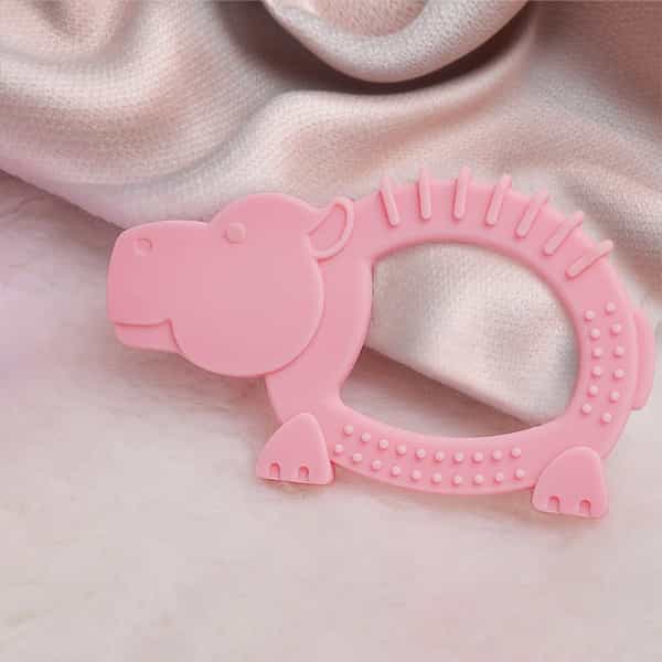 R For Rabbit Tiny Bites Safari (Hippo Pink)