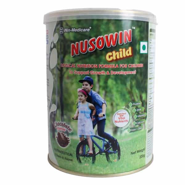 Nusowin Child Chocolate Flavour Tin Of 200Gm Oral Powder