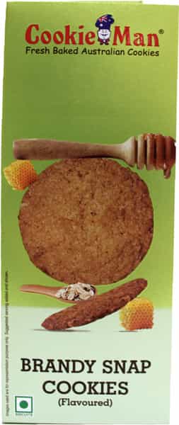 Cookieman Brandy Snap Cookies - 120Gm
