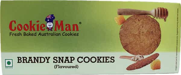 Cookieman Brandy Snap Cookies - 120Gm