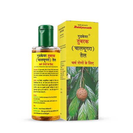 Goodcare Tuvrak Oil By Baidyanath | Adults | Skin Care Oil | 100 Ml | Pack Of 1