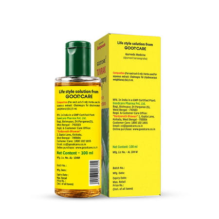 Goodcare Tuvrak Oil By Baidyanath | Adults | Skin Care Oil | 100 Ml | Pack Of 1