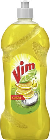 Vim Dishwash Liquid Gel Lemon - 750ml Bottle