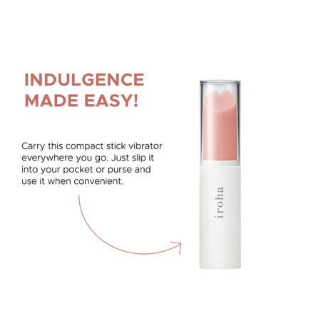 Gizmoswala Iroha- Coral Lipstick Massager