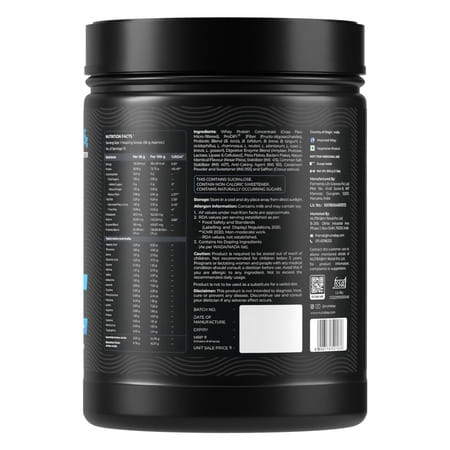 Nutrabay Bioabsorb Whey Protein Powder | Prodifi Blend | 26g Per Scoop | Kesar Badam Pista - 500g