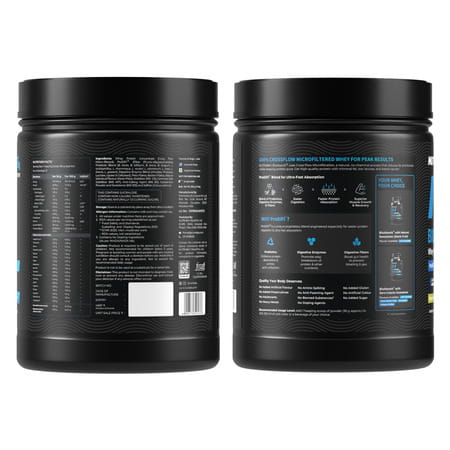 Nutrabay Bioabsorb Whey Protein Powder | Prodifi Blend | 26g Per Scoop | Kesar Badam Pista - 500g