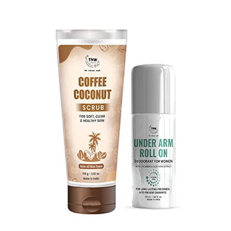 Tnw-The Natural Wash Under Arm Roll On And Coffee Coconut Scrub