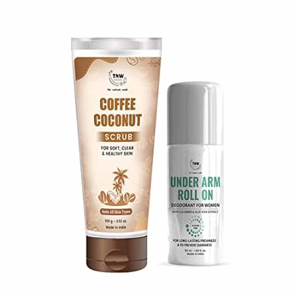 Tnw The Natural Wash Under Arm Roll On And Coffee Coconut Scrub