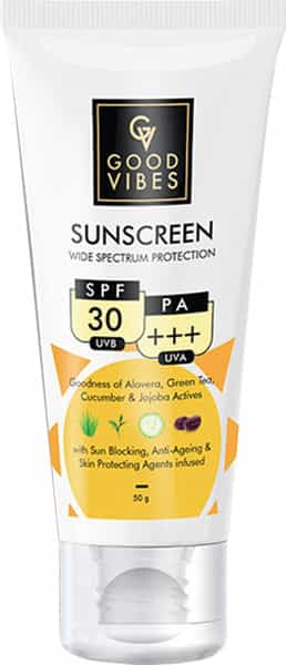 Good Vibes Wide Spectrum Sunscreen With Spf 30 - 50 Gm