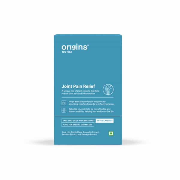 Origins Nutra Jointpain Relief |Reduce Swelling | Provides Relief From Pain | 56 Veg Capsules