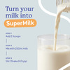 Gritzo Supermilk Overall Growth (2 - 6Y Boy & Girl) | 6G Protein Powder (Creamy Vanilla | 400G)