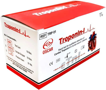 Oscar Troponin Kit | 10 Tests