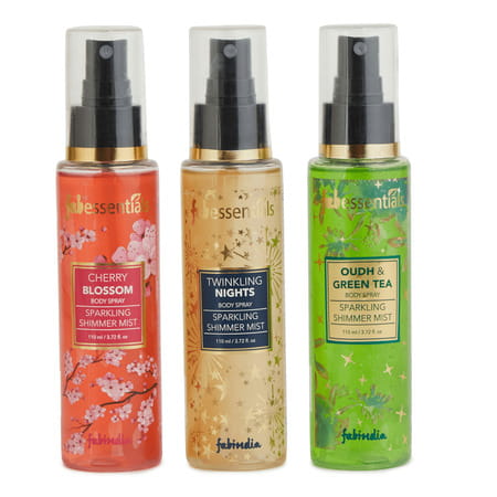 Fabessentials Irresistibly Dewy & Delicate Gift Set - Body Sprays For Every Occasion 300 Ml