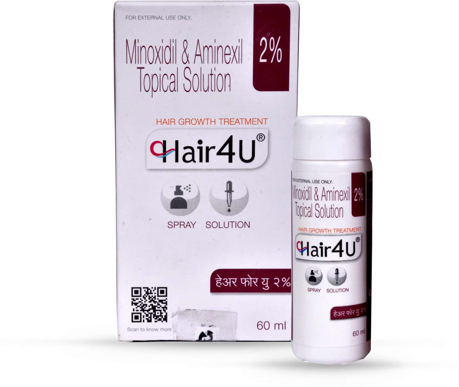 Buy NEW HAIR 4U 10% SPRAY BOTTLE OF 60 ML Online & Get Upto 60% OFF at  PharmEasy