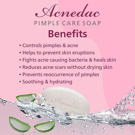 Acnedac Pimple Care Soap 100 Gm