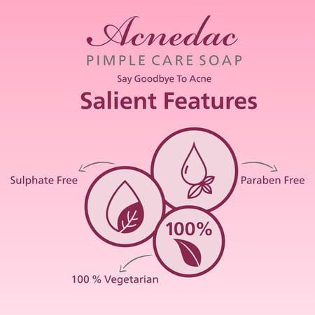 Acnedac Pimple Care Soap 100 Gm