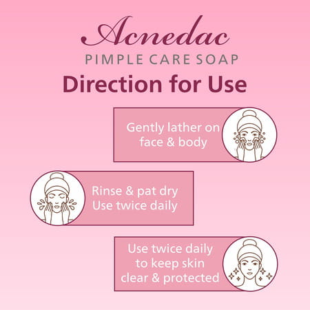 Acnedac Pimple Care Soap 100 Gm