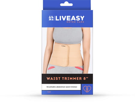 Liveasy Ortho Care Waist Trimmer / Abdominal Binder - Large (36 - 40 Inch)