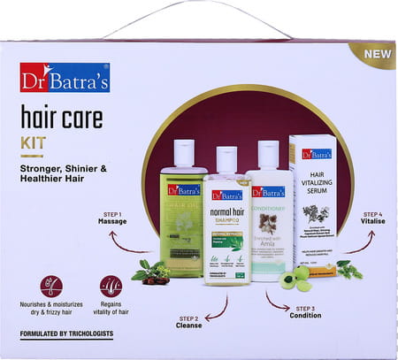 Dr Batra's Hair Care Kit Stronger Shinier & Healthier Hair - 715 Ml