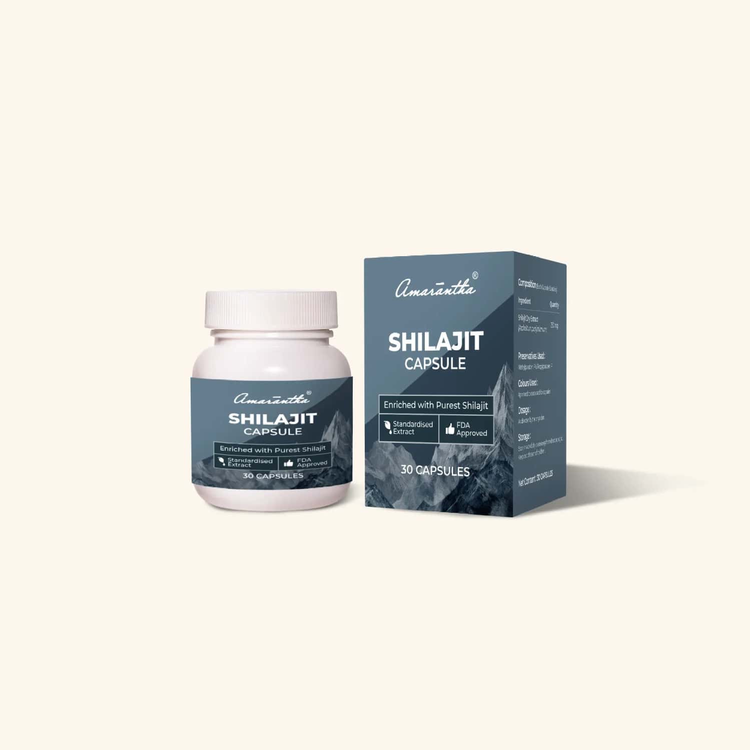 Amarantha Shilajit Capsule (pack Of 2)