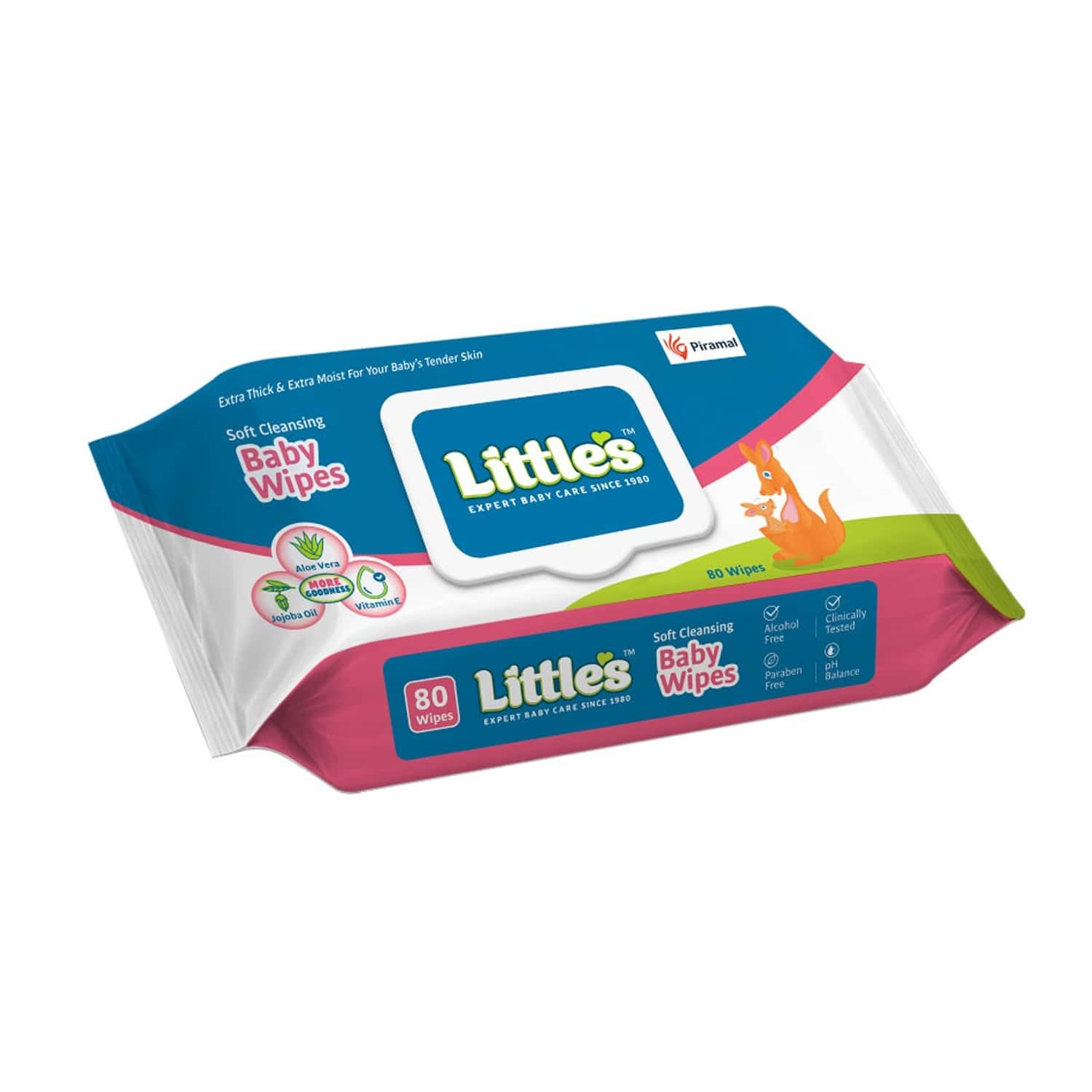 Buy Little'S Soft Cleansing Baby Wipes With Aloe Vera
