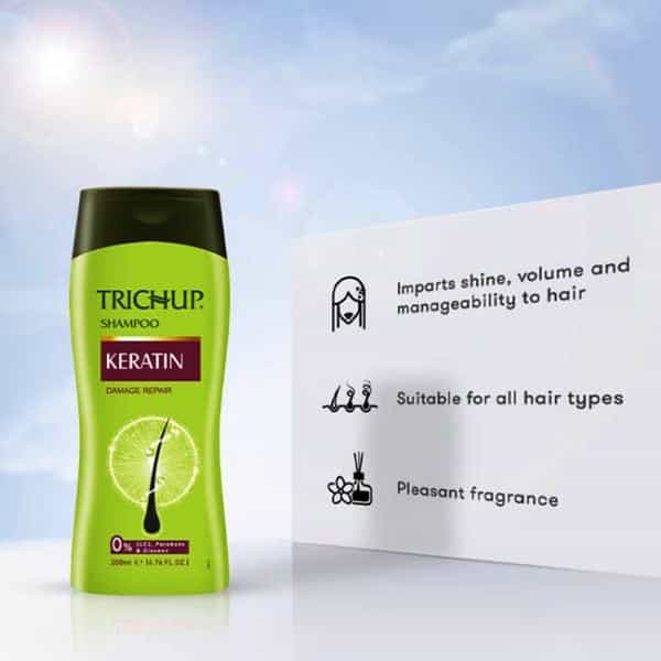 Vasu Trichup Keratin Shampoo - 200 Ml