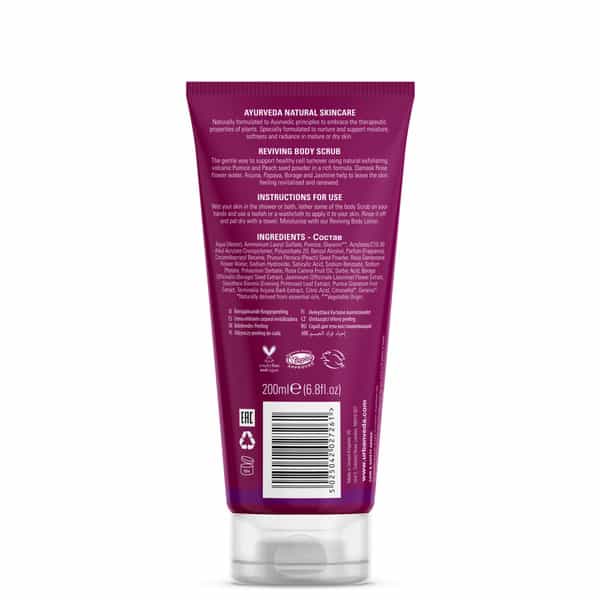 Urban Veda Reviving Ayurvedic Rose Body Scrub 200 Ml