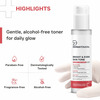 Dermatouch Bright & Even Skin Tone Alcohol Free Toner With 3% Niacinamide | All Skin Types 150Ml