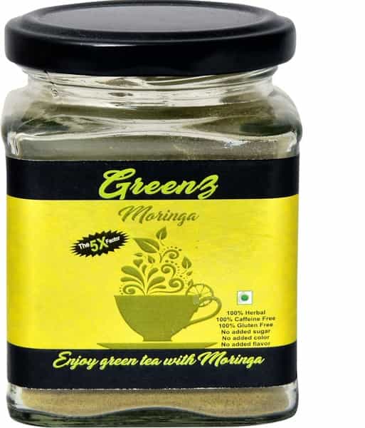 Smw's Moringa Green Tea Natural Super Food Moringa Greenz Moringa 60 Servings