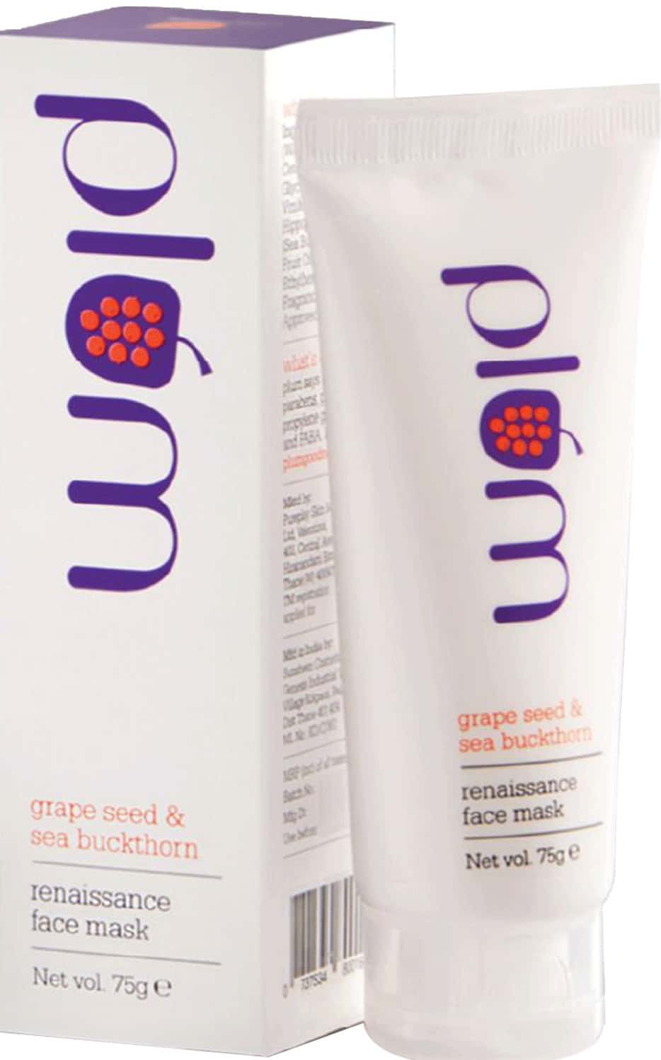 Plum Grape Seed & Sea Buckthorn Renaissance Face Mask - 75 Ml