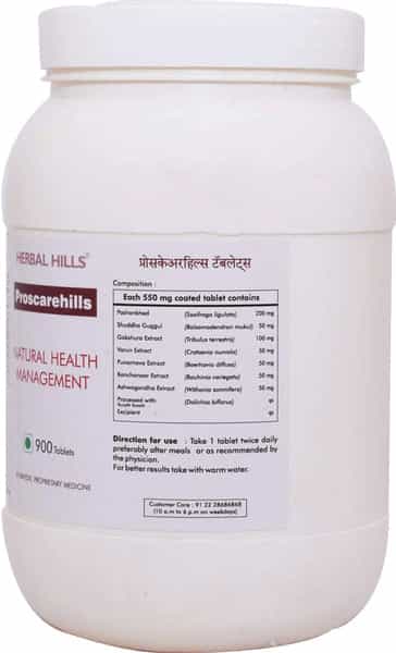 Herbal Hills Proscarehills - Value Pack 900 Tablets
