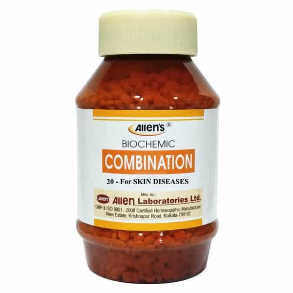 Allen Laboratories Combination 20 For Skin Diseases