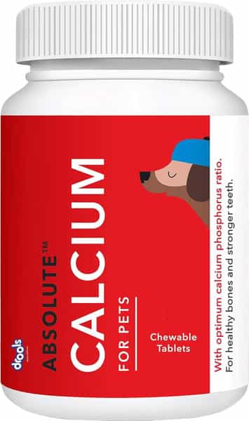 Drools Absolute Calcium Tablet - Dog Supplement 110 Pieces