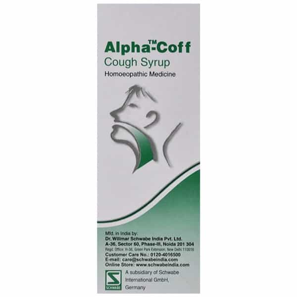 Dr. Willmar Schwabe India Alpha-Coff Cough Syrup 100 Ml