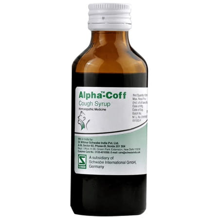 Dr. Willmar Schwabe India Alpha-Coff Cough Syrup 100 Ml